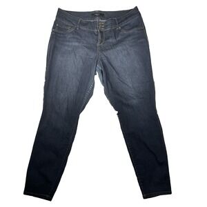 Torrid Jeans Women's SZ 18R  40"x29" Straight Comfort Stretch Plus Blue